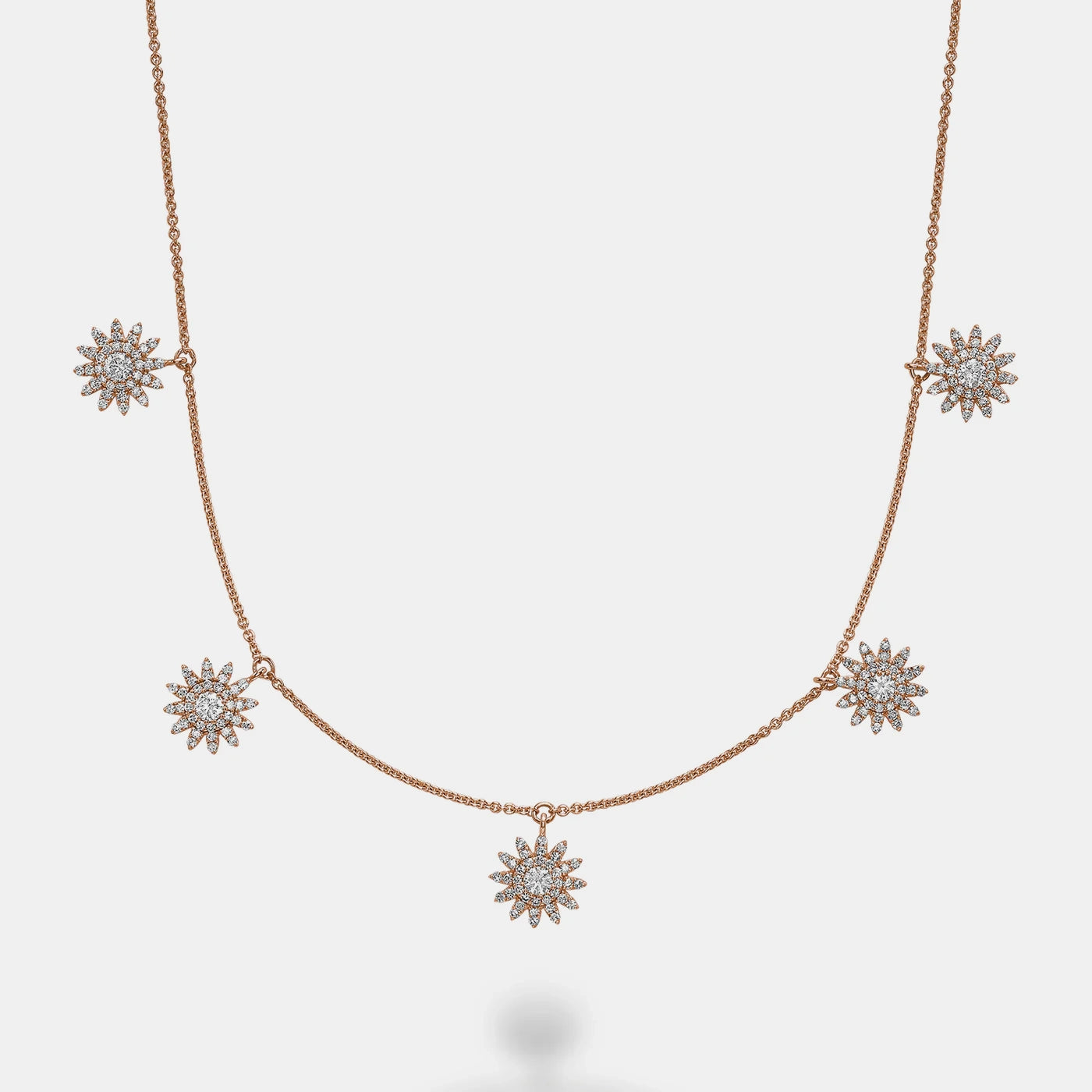 Diamond Starburst Necklace