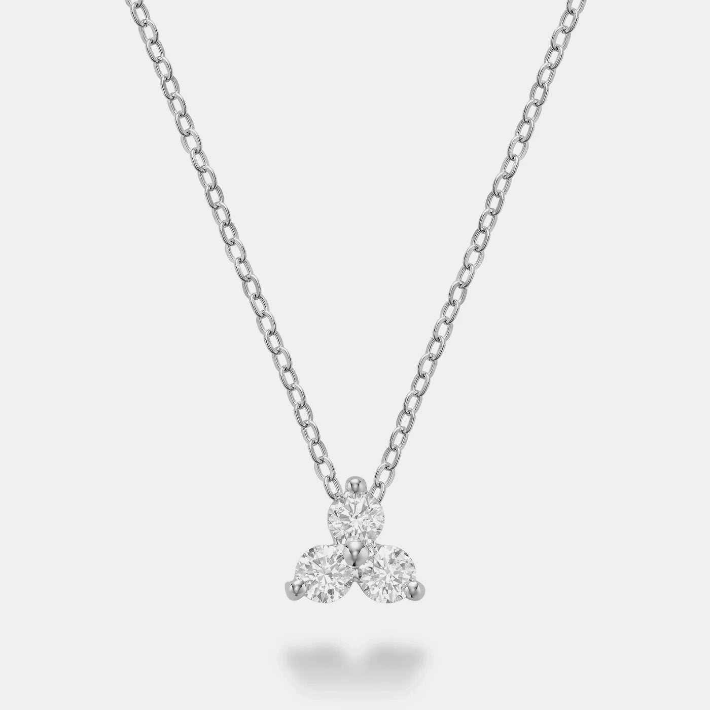 Diamond Trio Necklace