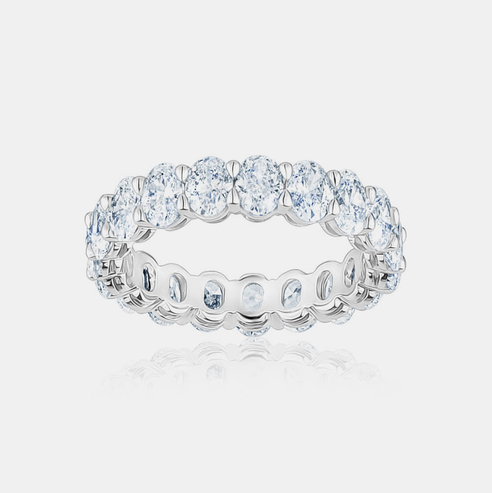 0.20ct Oval Diamond Eternity Band