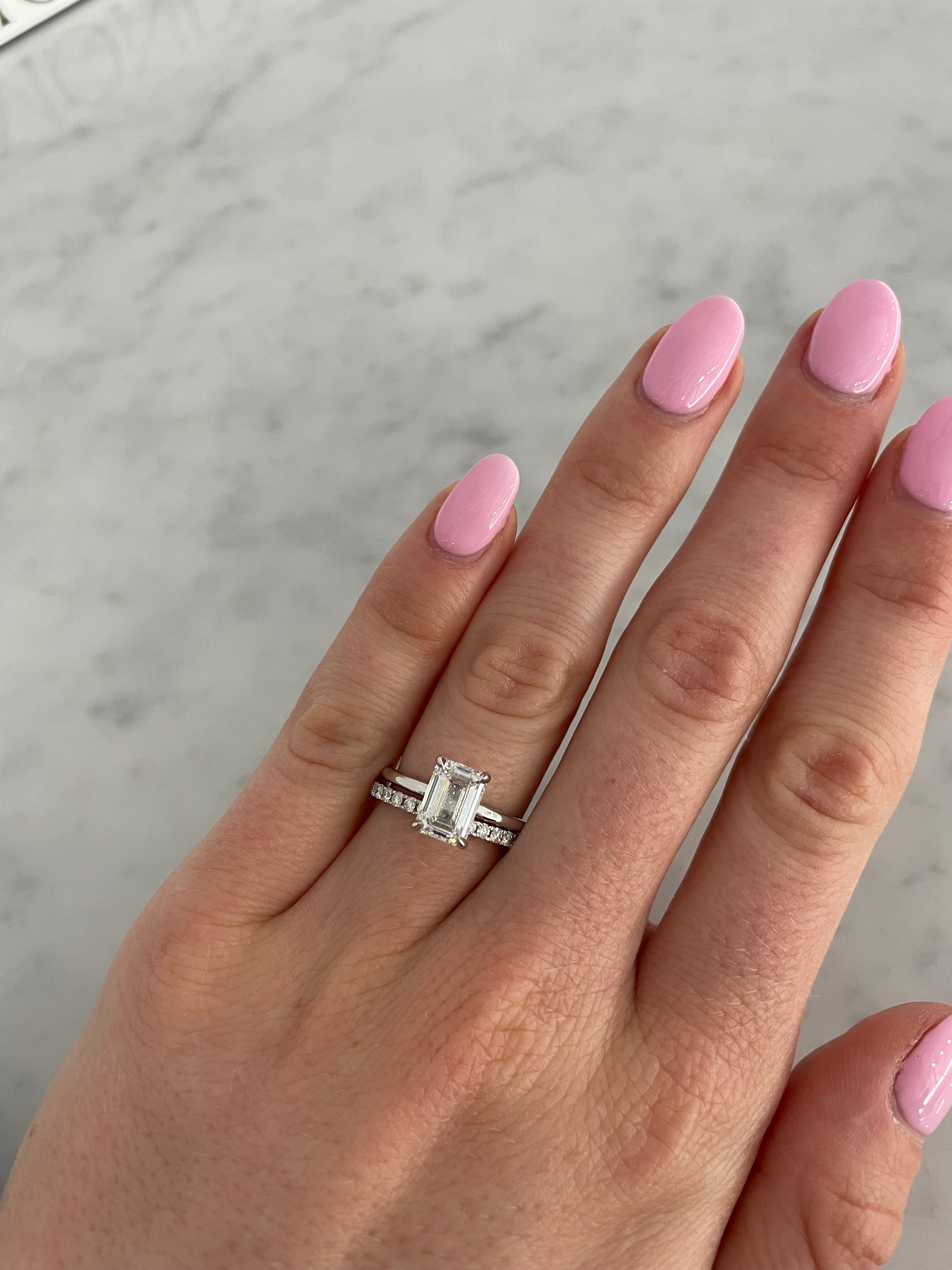 1.8mm Semi Pavé Ring