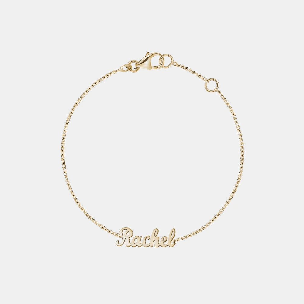 Custom Cursive Name Bracelet