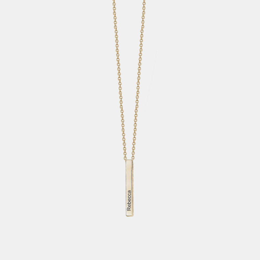 3D Bar Necklace
