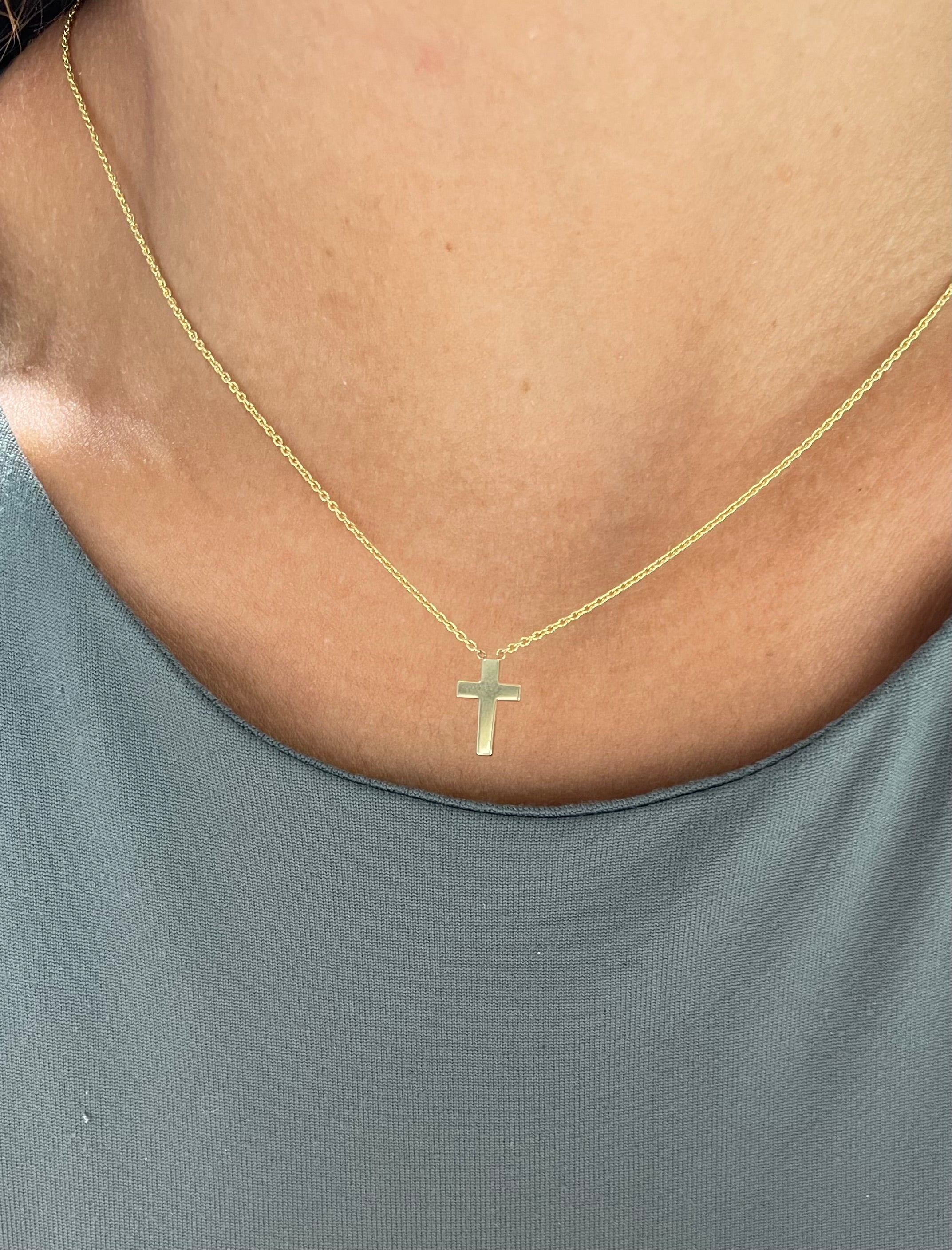 Mini Cross Necklace