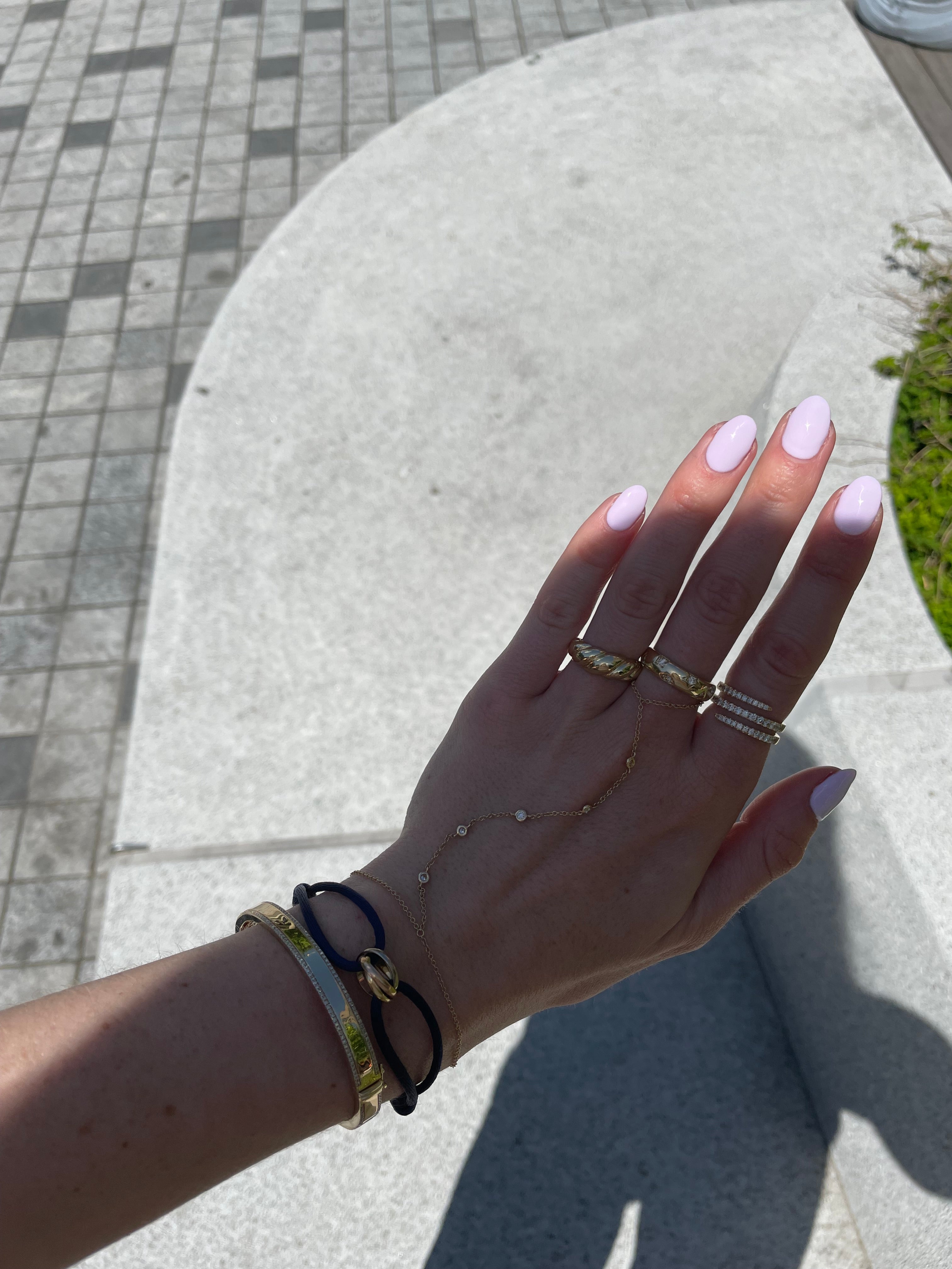 Diamond by the Yard Hand Chain