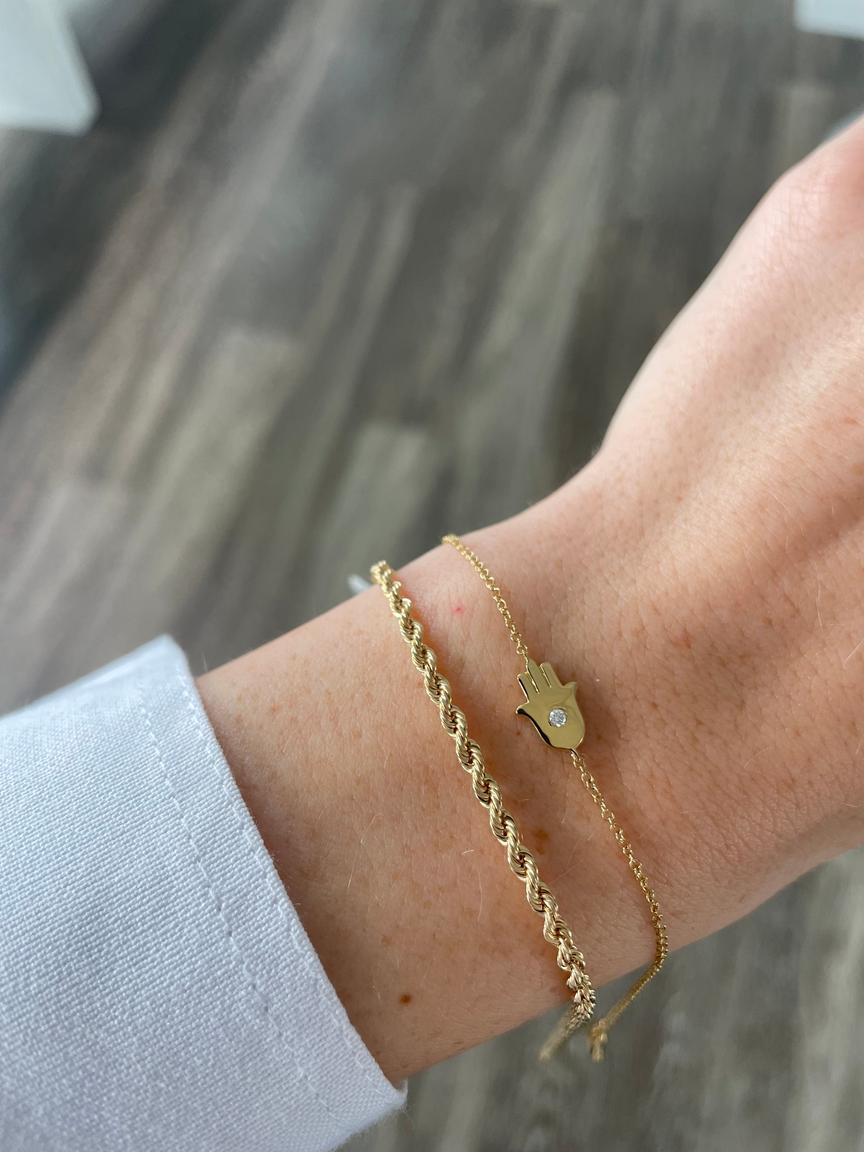 Mini Hamsa Bracelet