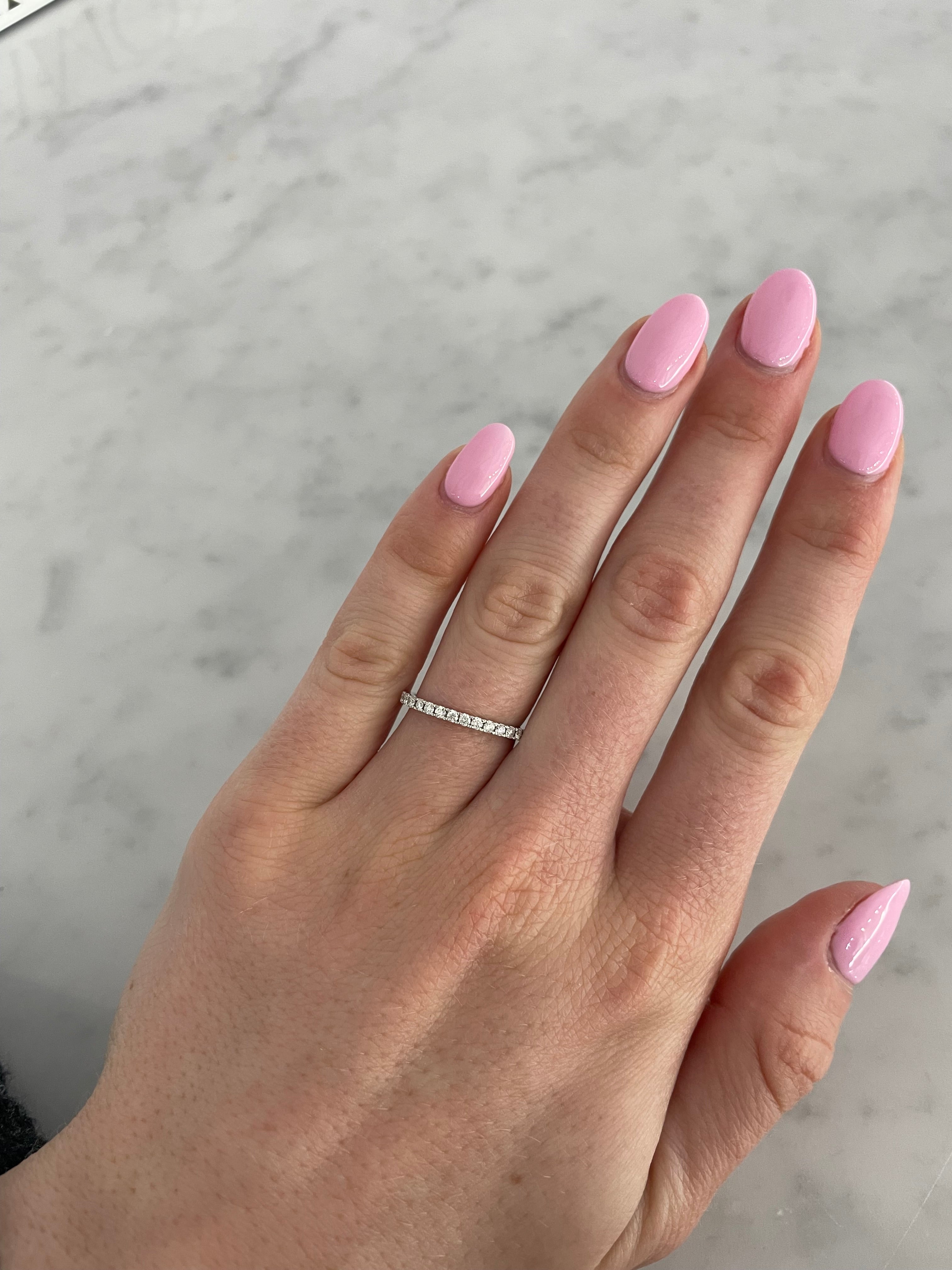 1.8mm Semi Pavé Ring