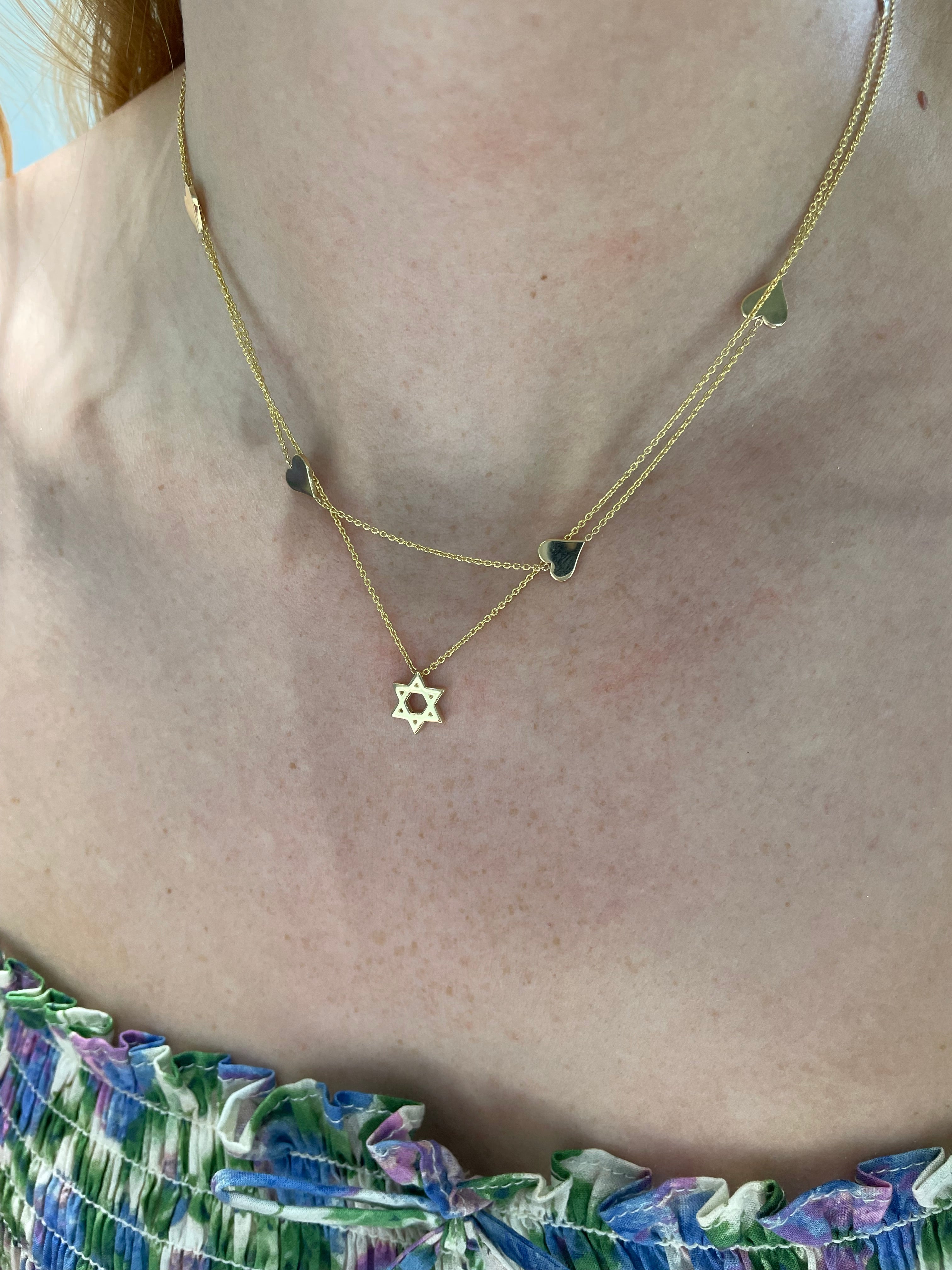 Star of David Necklace
