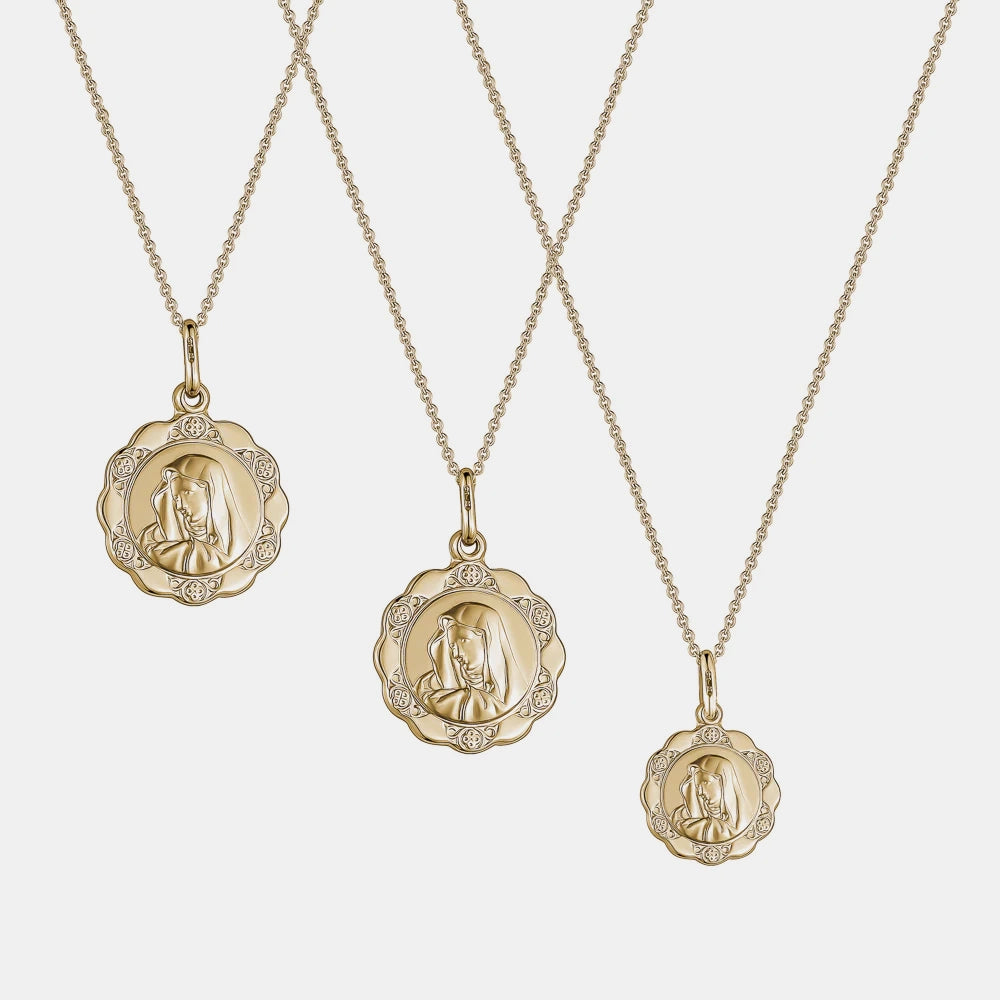 Virgin Mary Medallion