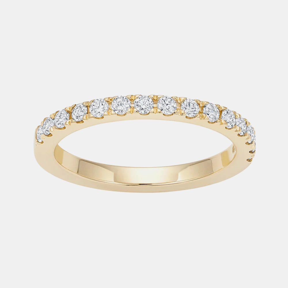 1.8mm Semi Pavé Ring