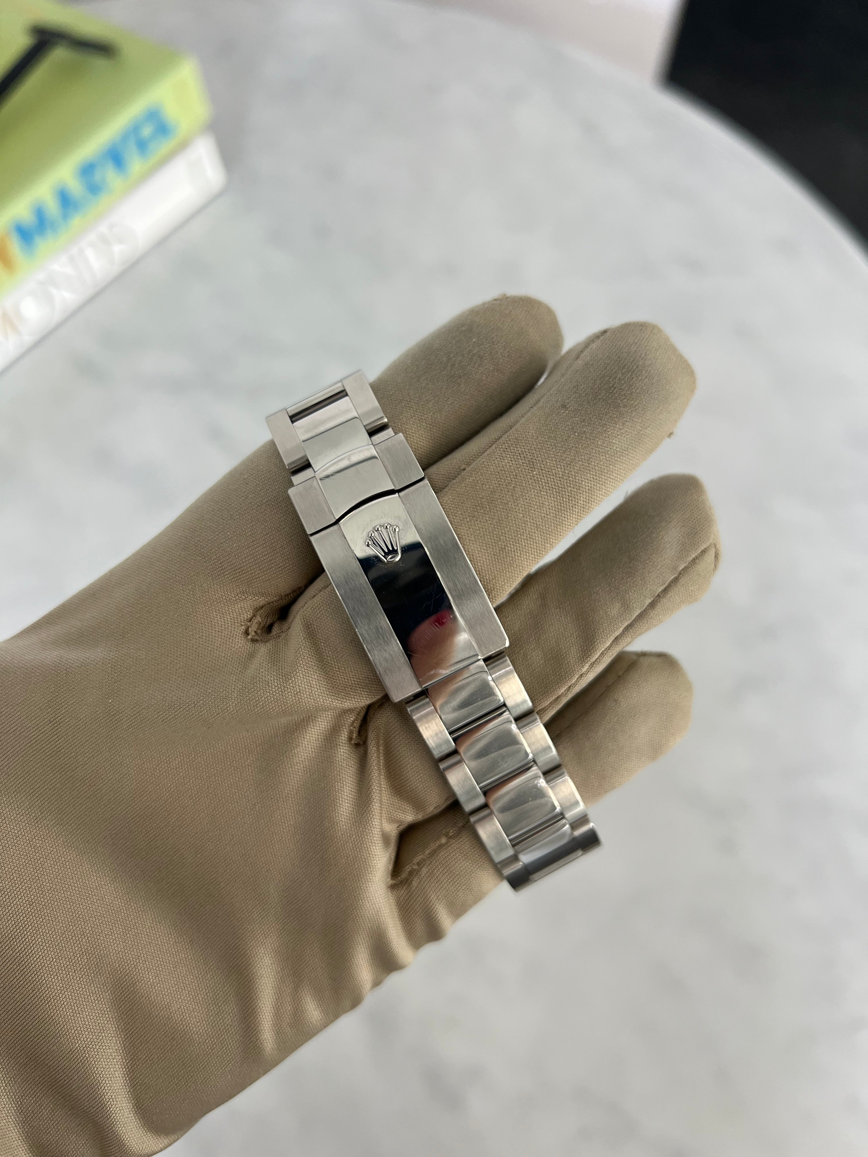 Rolex Datejust Stainless Steel "Wimbledon" Oyster Smooth Bezel 36mm 126200/2022