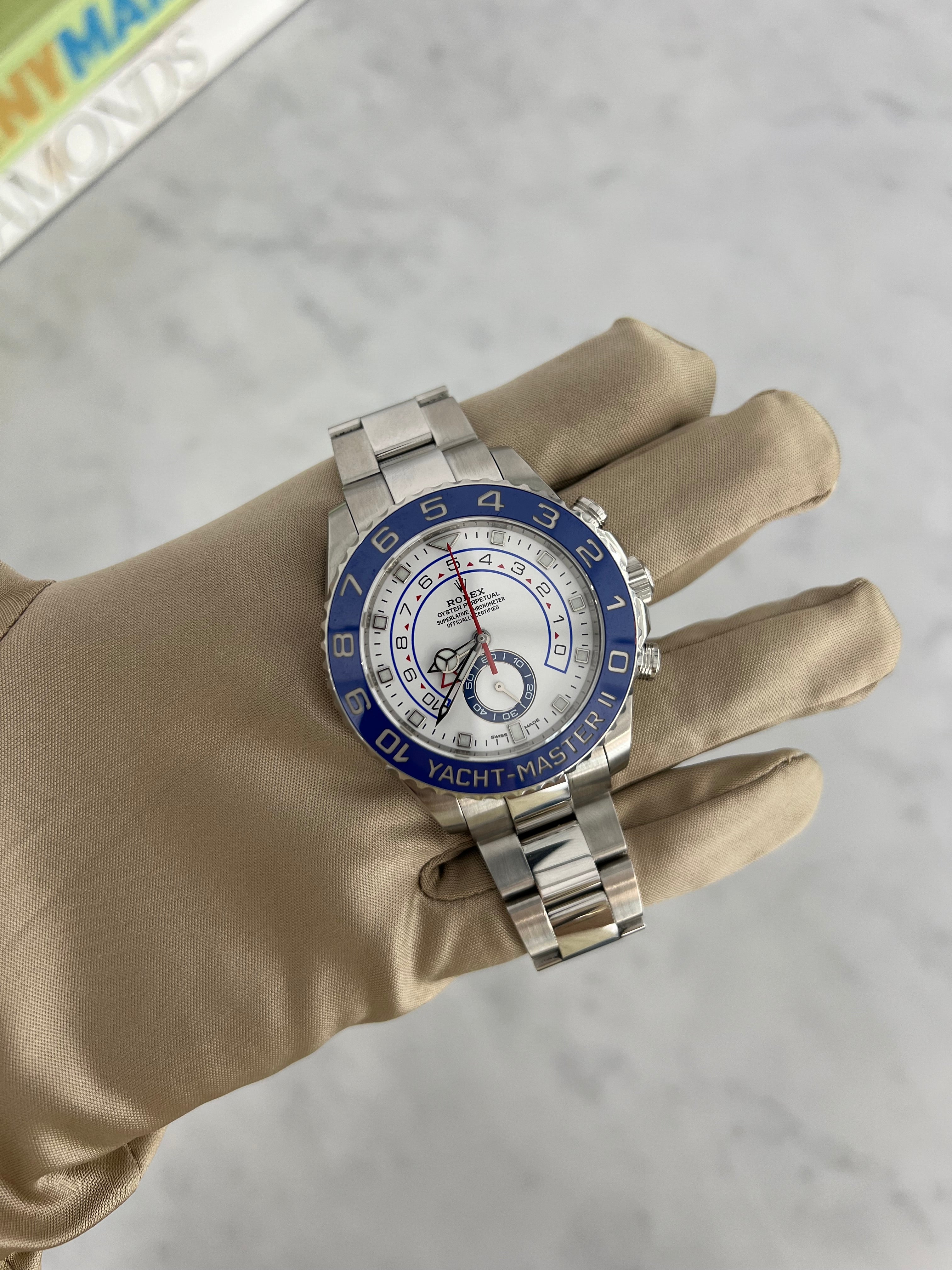 Rolex Yacht-Master II Stainless Steel Oyster Perpetual 44mm 116680/2021