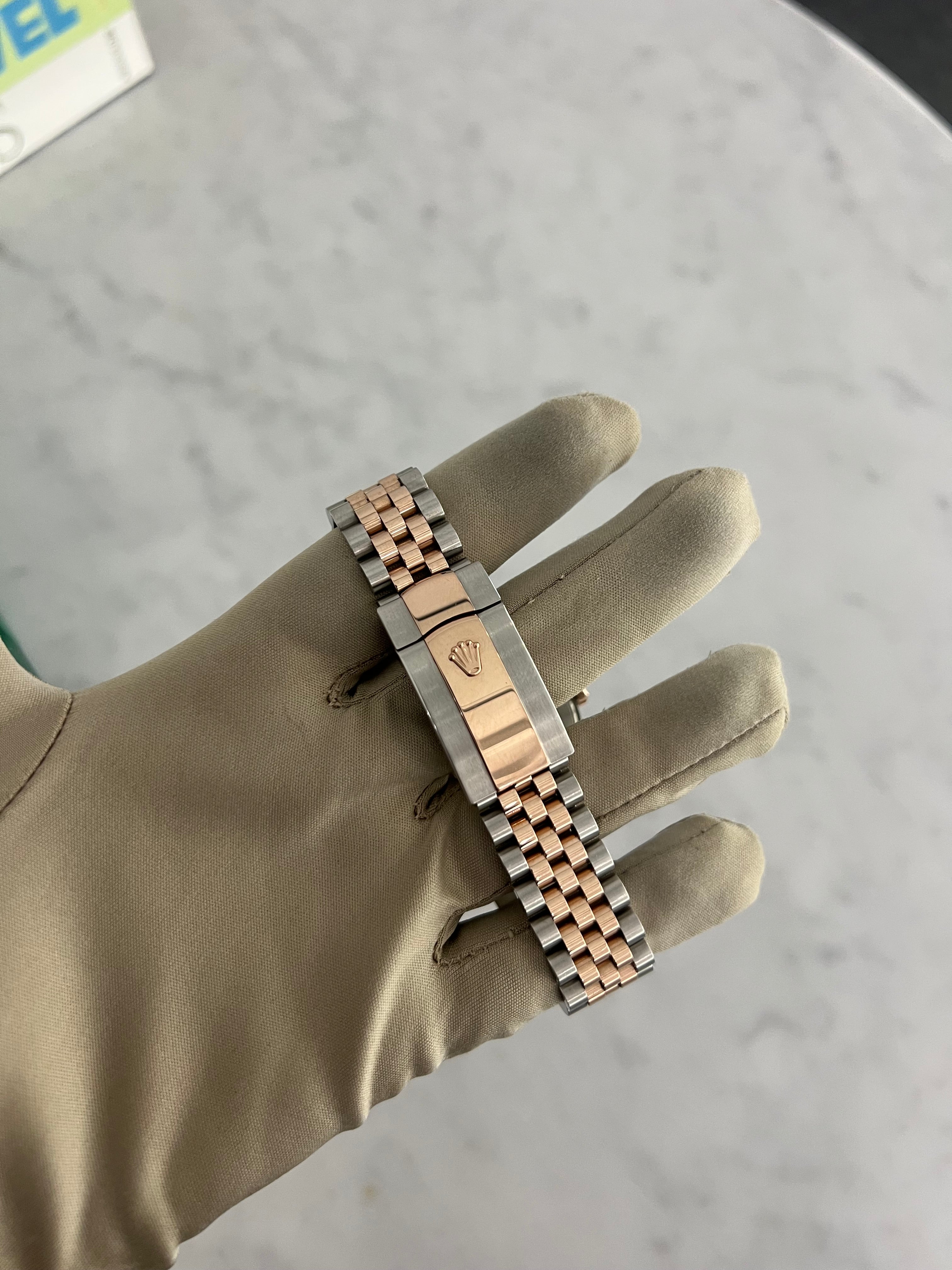 Rolex Datejust Two-Tone Rose Gold Chocolate Dial Jubilee Bracelet 41MM 126331/2025