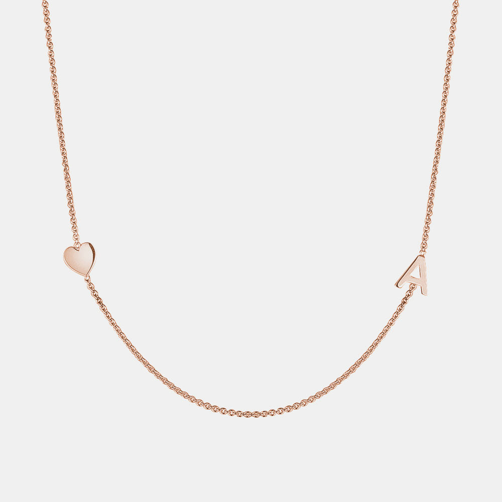 1 Letter Mini Initial Necklace