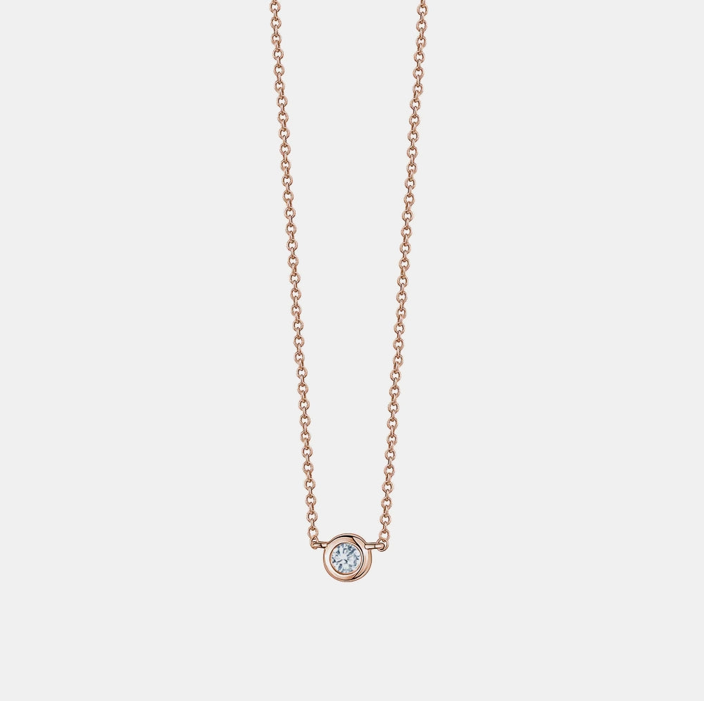Mini Solitaire Necklace