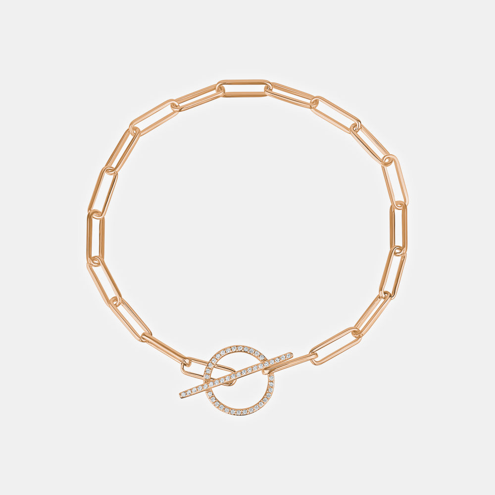 Diamond Toggle Bracelet