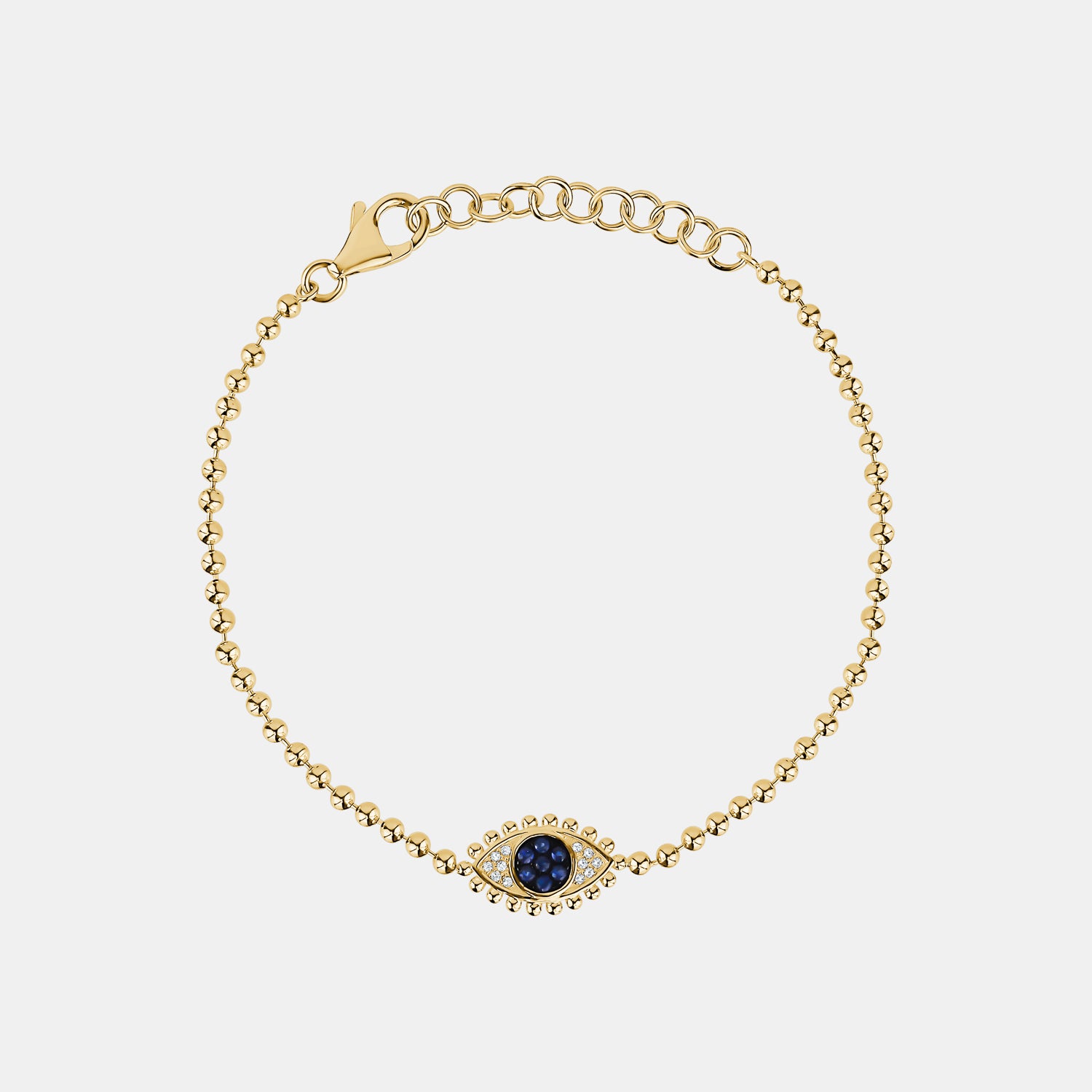 Beaded Evil Eye Bracelet