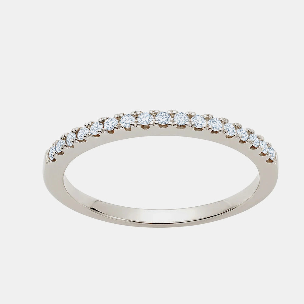 1.5mm Stackable Diamond Ring