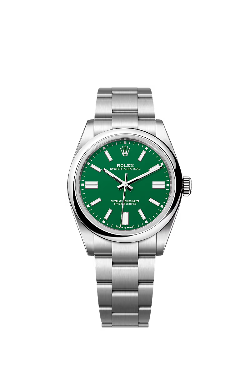 Rolex Oyster Perpetual Green Dial 41mm 134300/2026