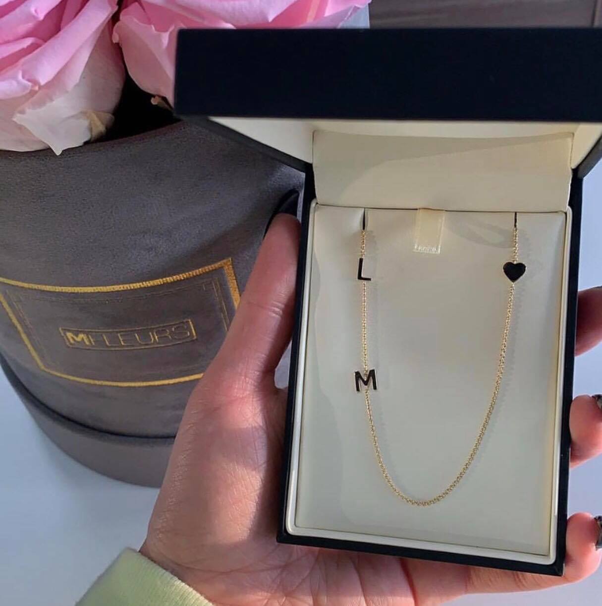 2 Letter Mini Initial Necklace