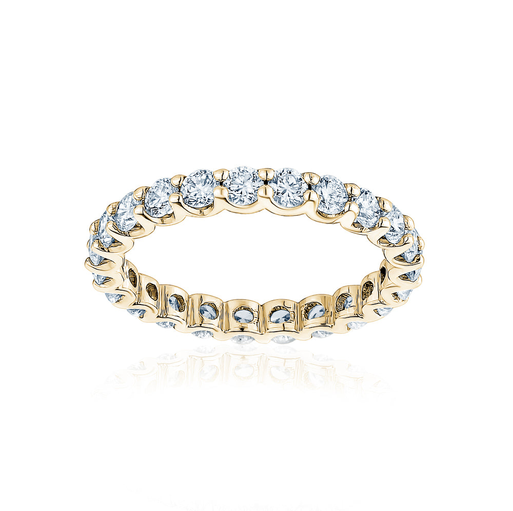 0.05ct U-Shape Diamond Ring