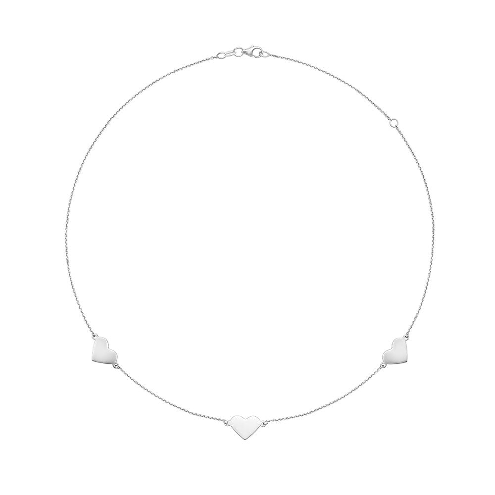Triple Heart Necklace