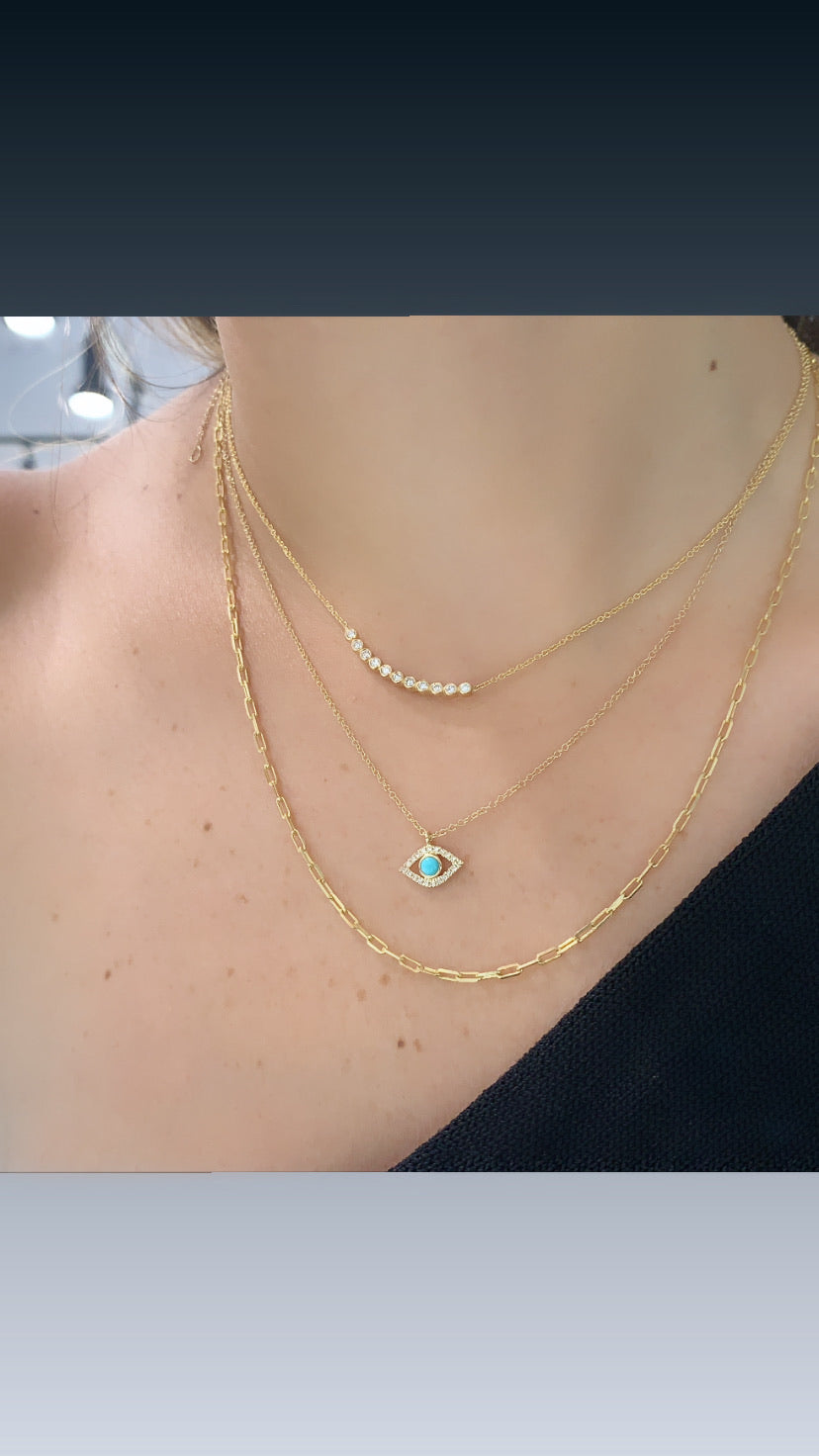 Mini Paperclip Chain