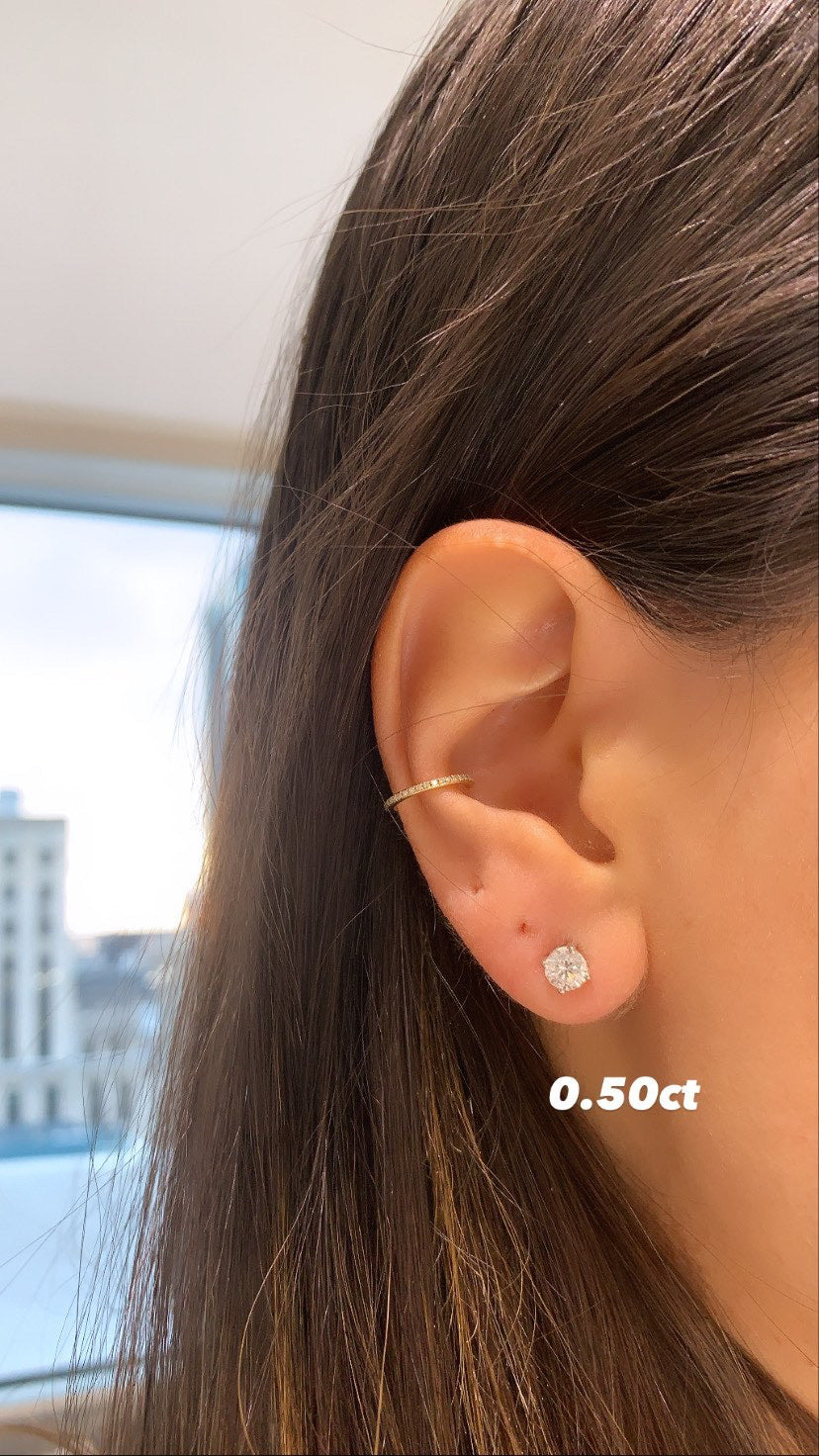 Natural Diamond Studs