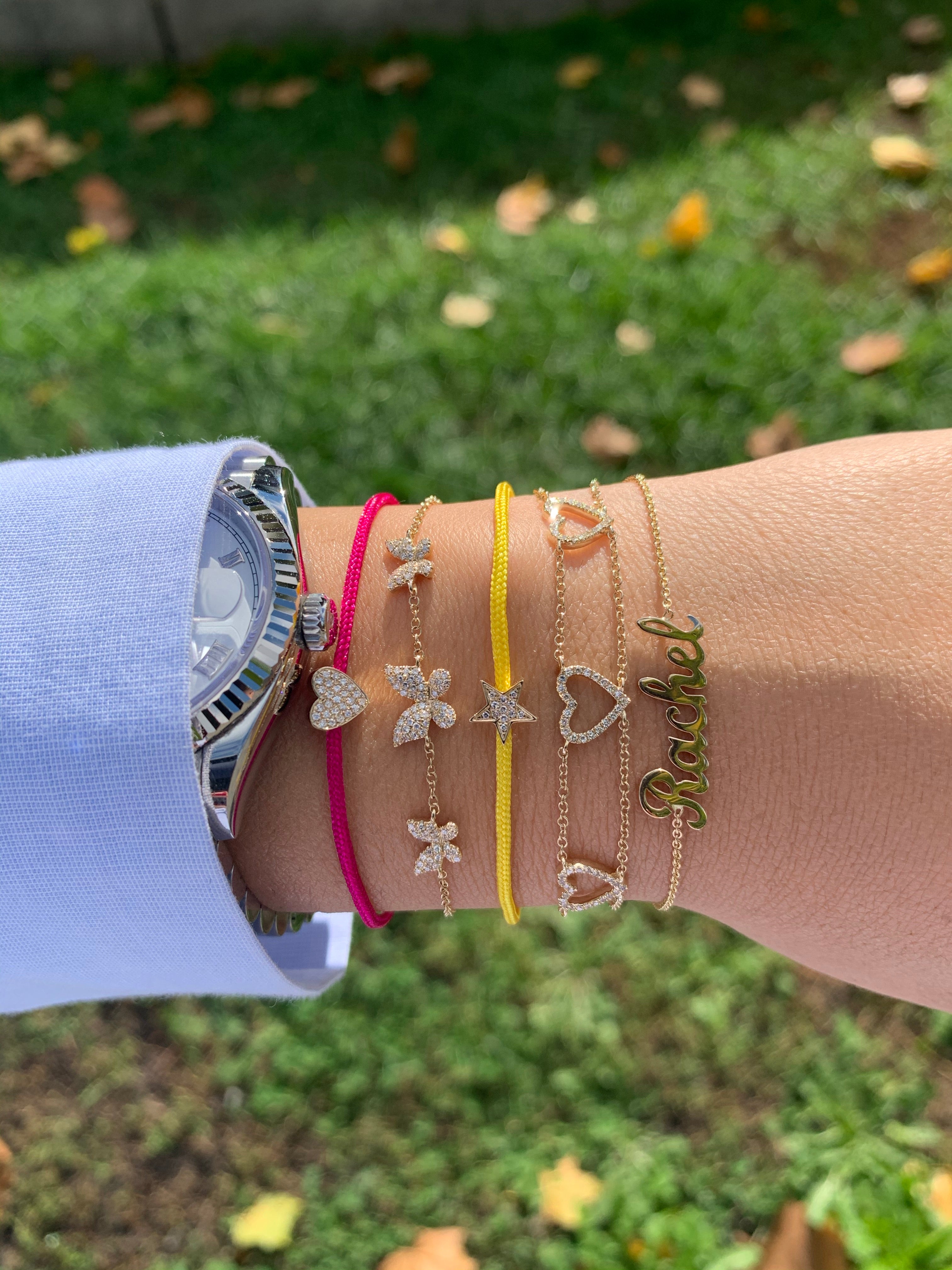 Custom Cursive Name Bracelet