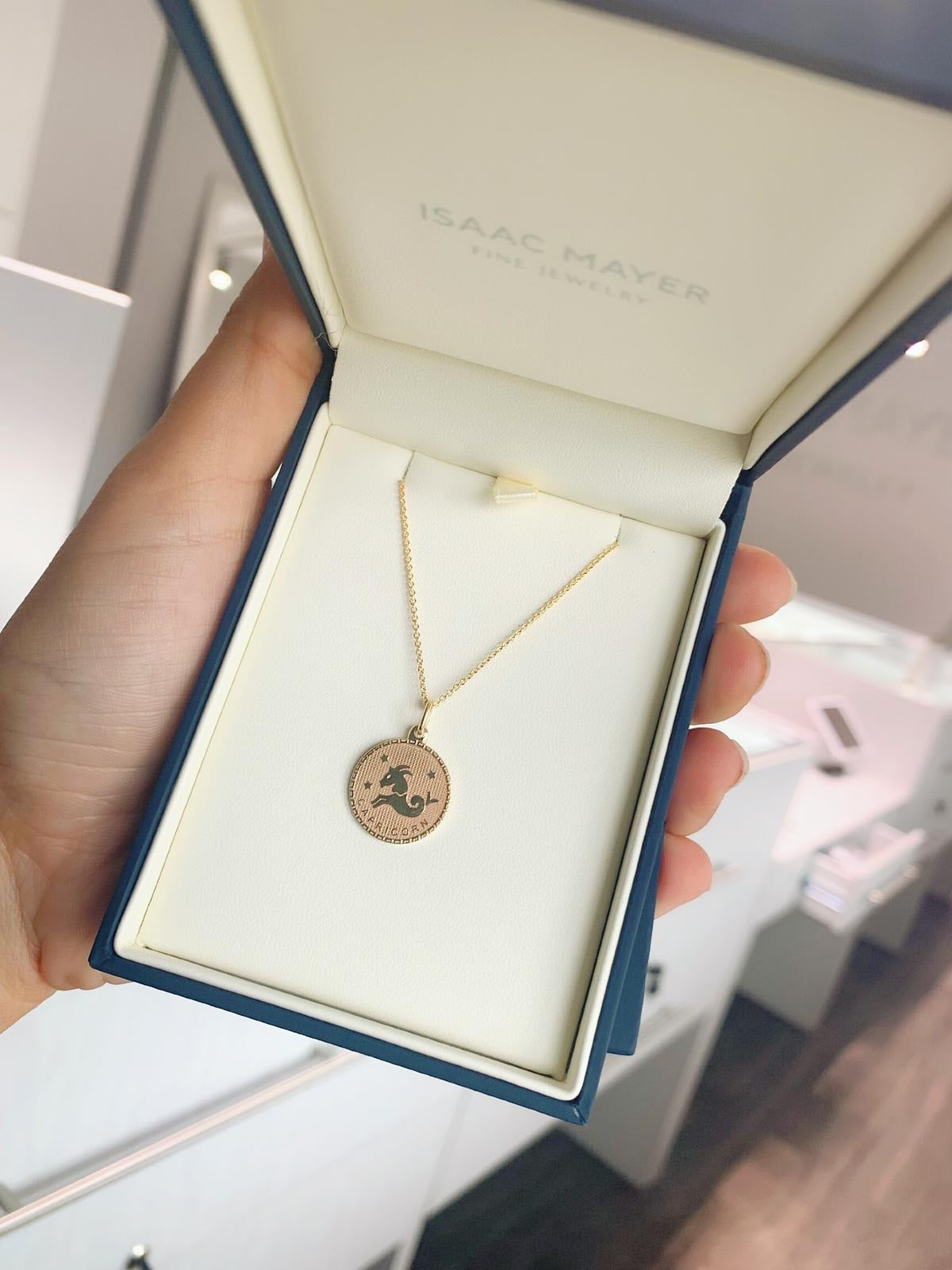Zodiac Circle Necklace