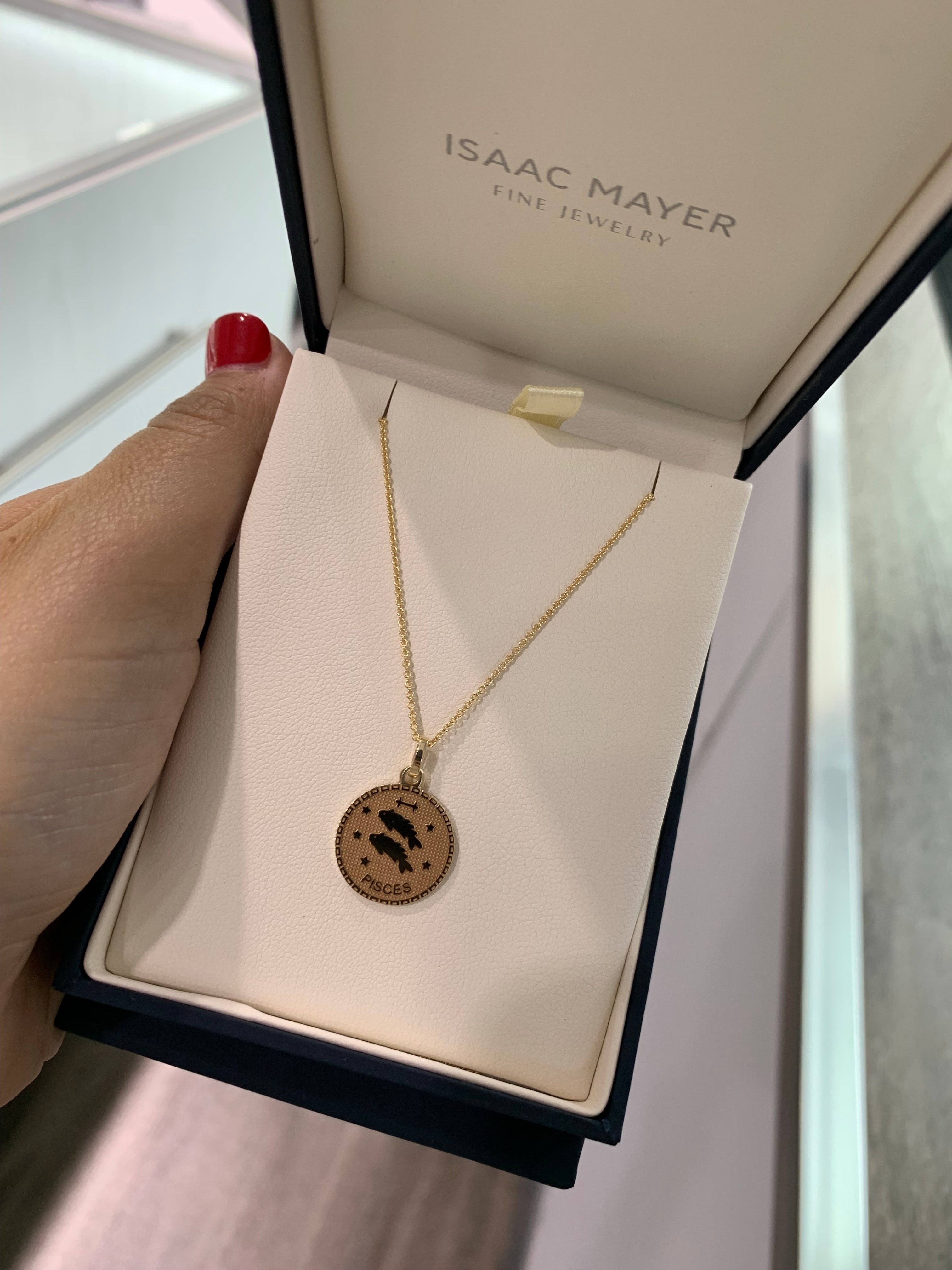 Zodiac Circle Necklace