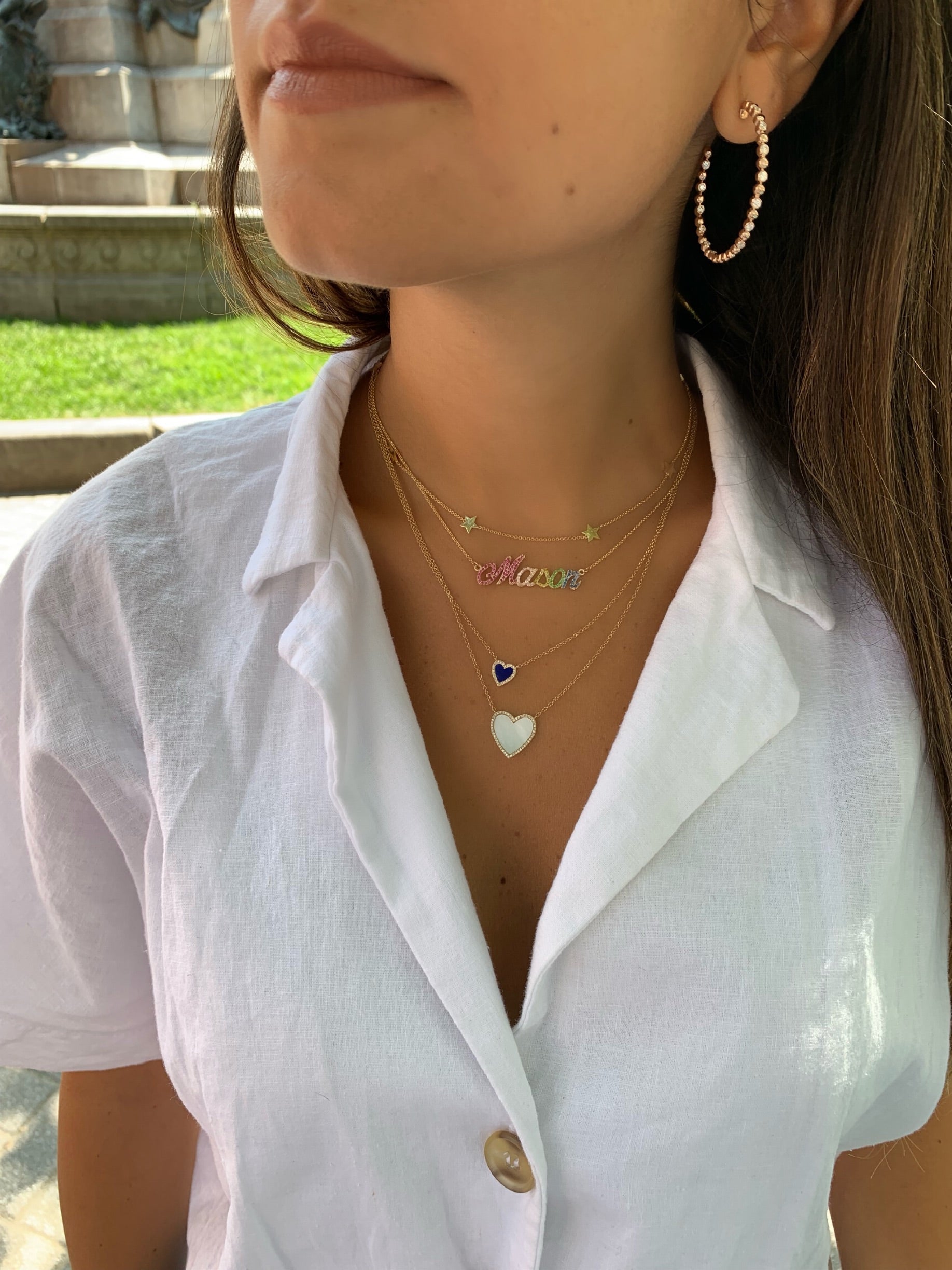 Esmeralda Hoops