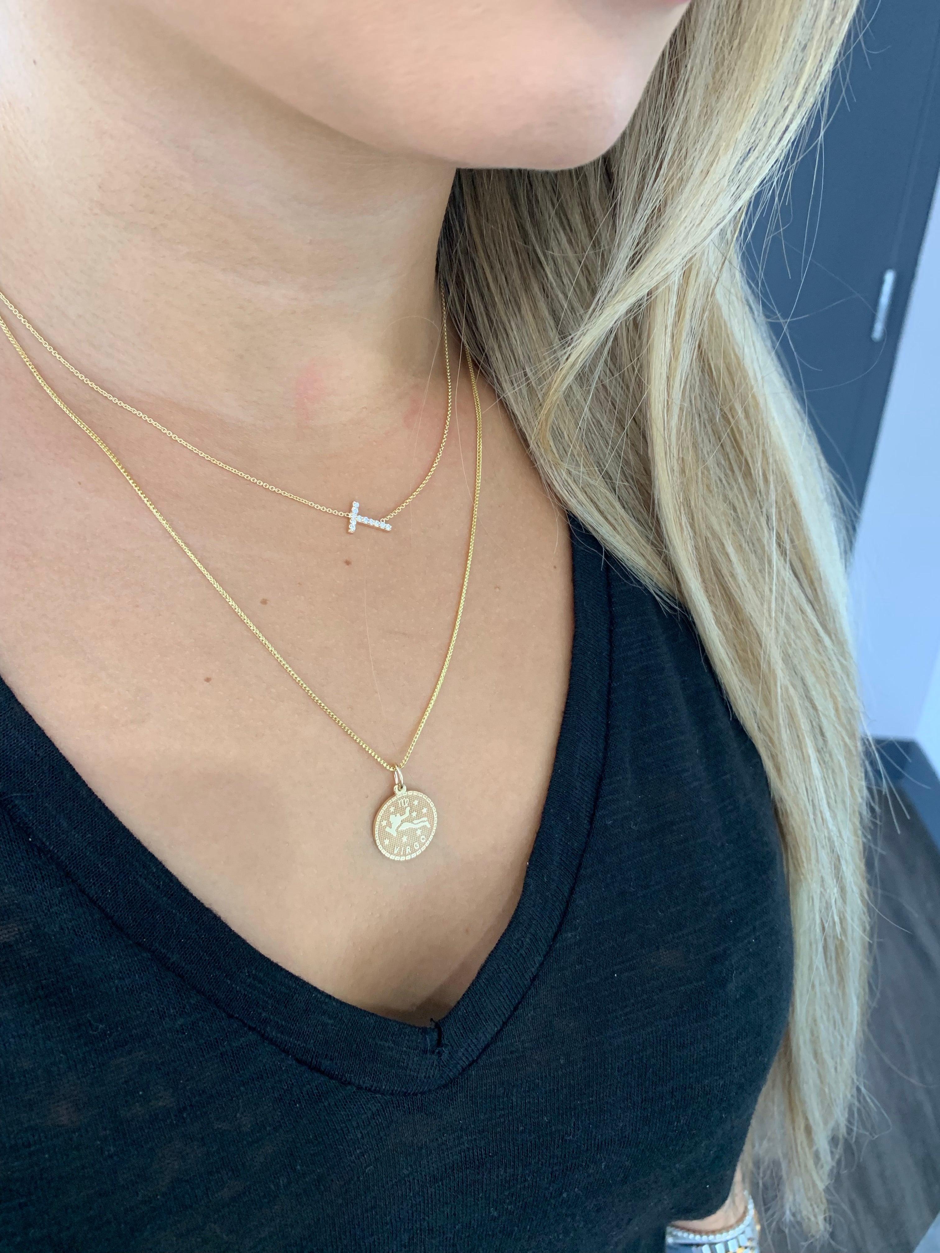 Zodiac Circle Necklace
