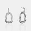 Cercles ovales interlocks fantaisie