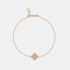 Bracelet trèfle en diamant