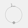 Bracelet trèfle en diamant