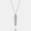Collier à feuilles pendantes