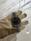 Rolex Datejust 41mm Stainless Steel Black Dial, Fluted Bezel Jubliee bracelet 126334/2025