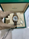 Rolex Oystersteel 28mm Mother of Pearl and Diamond Dial Two Tone on Jubliee Bracelet 279173/2026