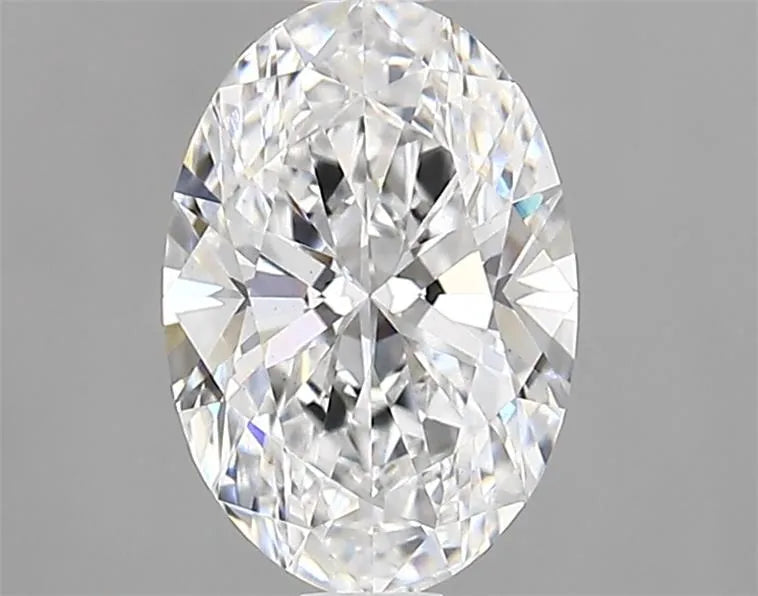 1.36ct Oval Lab Grown Diamond (Colour D, Clarity VS2, IGI Certified)