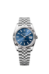 Rolex Datejust 41mm Azzuro Blue, Fluted Bezel and Jubliee bracelet 126334/2026