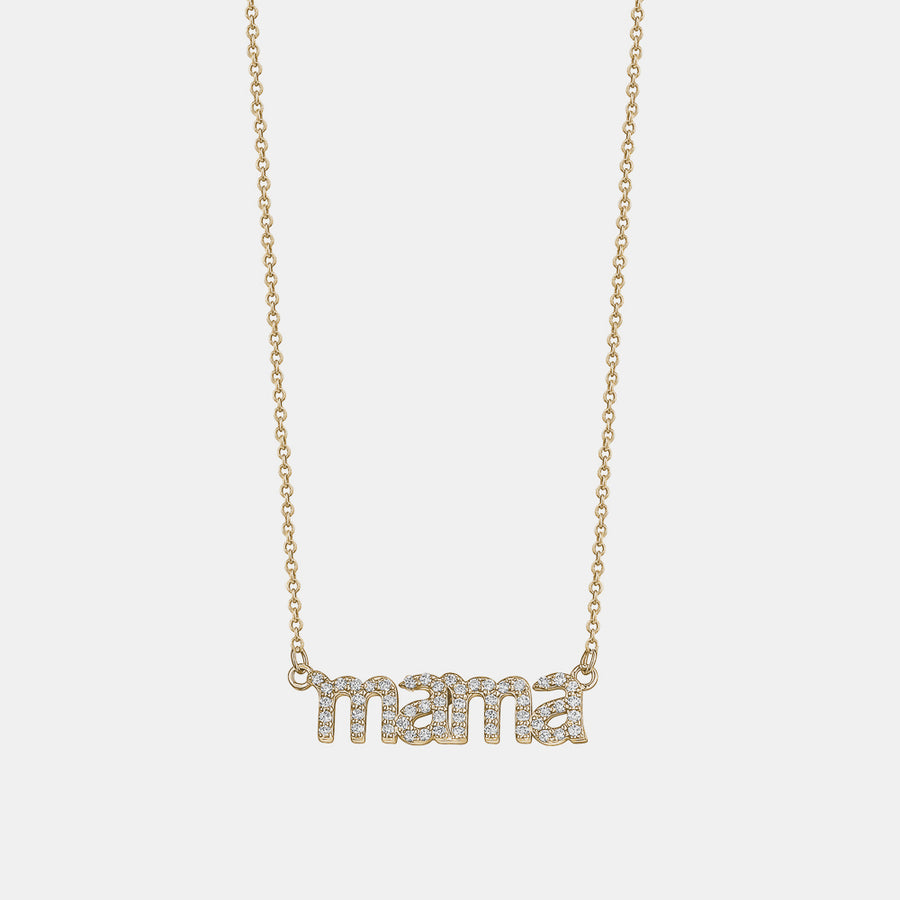 Collier MAMA en diamant