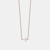 Collier Mini Croix Horizontale
