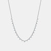 Collier à diamants gradués