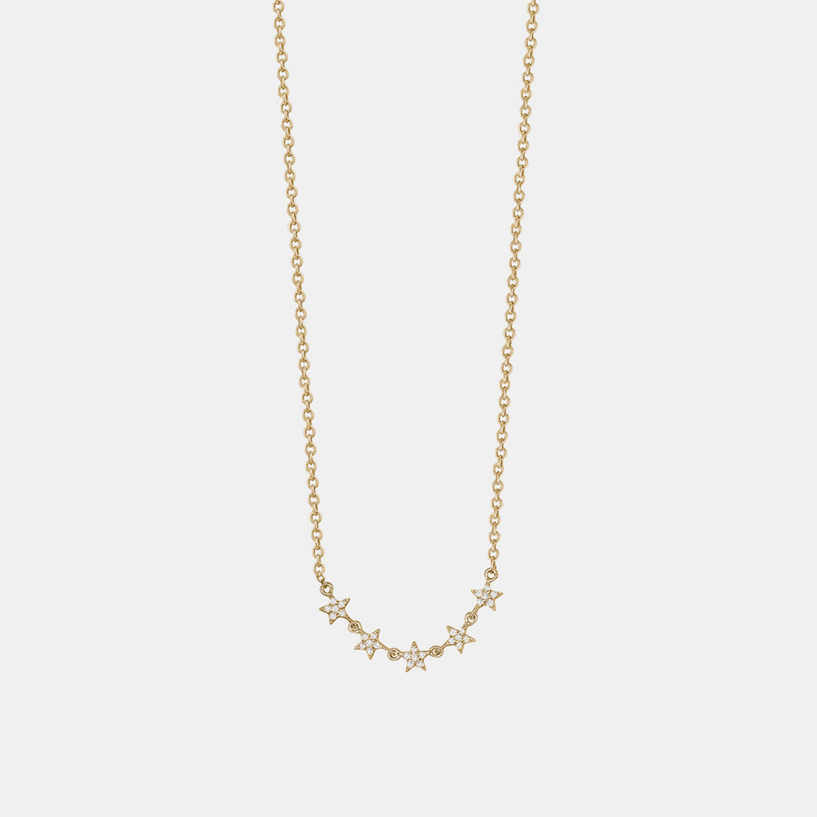 Collier Étoilée en Diamant