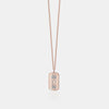 Collier avec médaillon pour maman