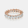 Bague éternel en diamant taillé en marquise