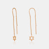 Boucles d'oreilles à enfiler