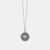 Collier du zodiaque à bordure de diamants