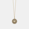 Collier du zodiaque à bordure de diamants