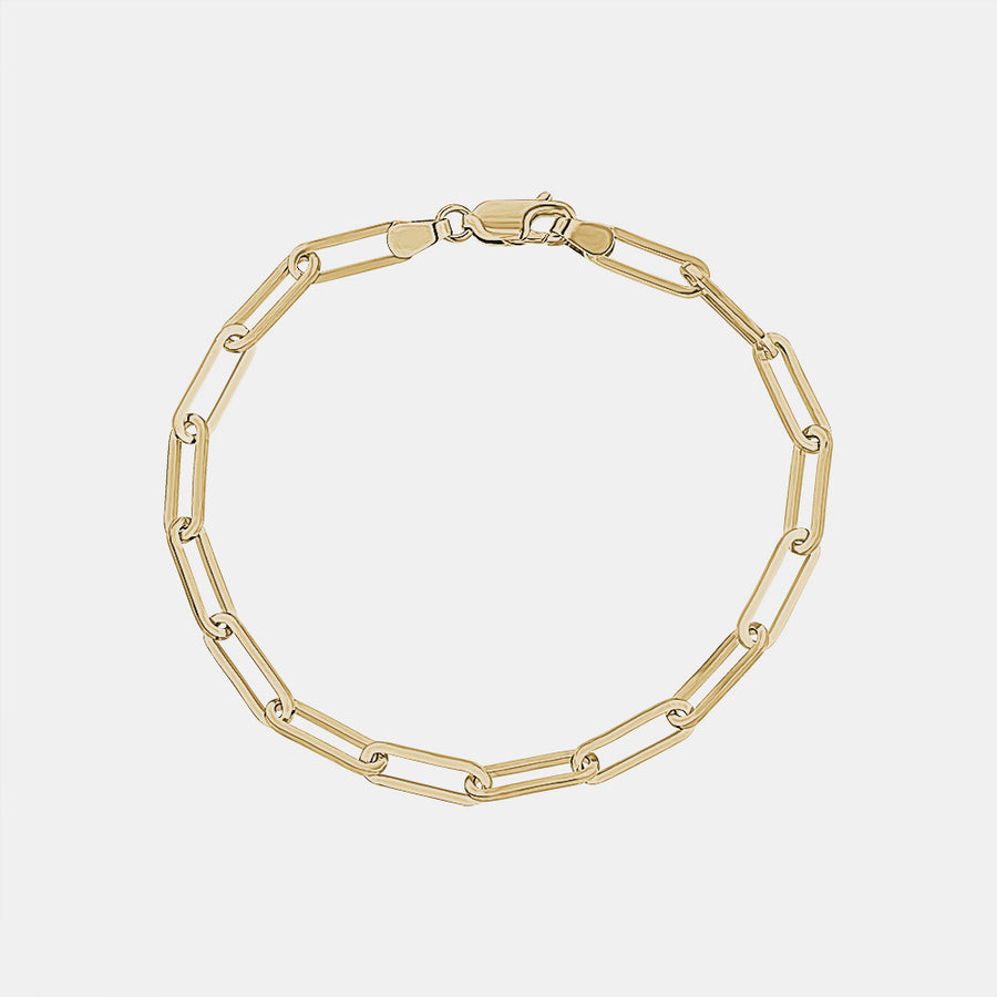 Bracelet en forme de trombone